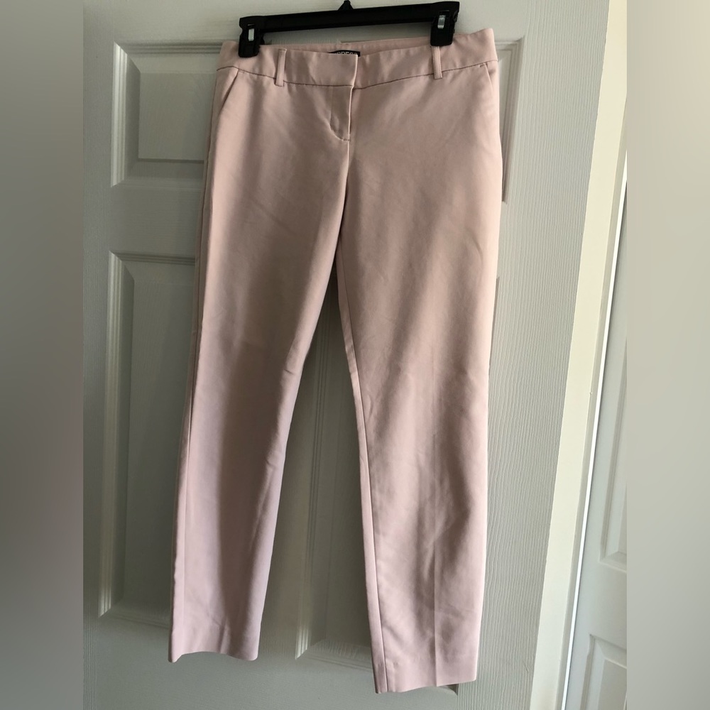 Express Columnist Pants Pink Ankle
